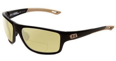 #ad Under Armour Battle Mens Polarized BIFOCAL Sunglasses Matte Green 65mm 41 OPTION $109.95