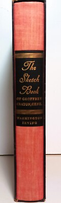 #ad The Sketch Book of Geoffrey Crayon Gent. ExcellentHardcover by Heritage Pres