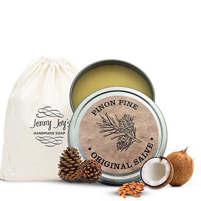 #ad JENNY JOY#x27;S HANDMADE SOAP Original Soothing Pinon Pine Salve 2 oz