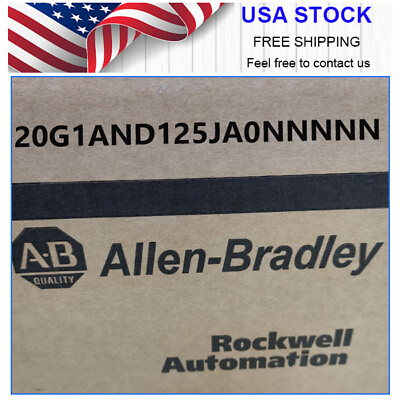 #ad Allen Bradley 20G1AND125JA0NNNNN PowerFlex Air Cooled 755 AC Drive Brand new