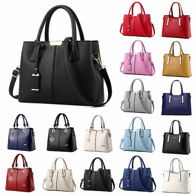 #ad Women Lady Handbag Shoulder Bags Tote Purse Leather Messenger Hobo Bag Satchel
