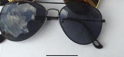 #ad #ad Kids Aviator Sunglasses Black Frame