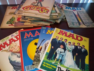 #ad Vintage Mad Magazines Buy 1970s 80s 90s 2000s Choose Your Mad Magazine Issue