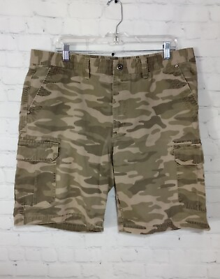 #ad Gander Mountain Guide Series Mens Shorts Camoflage Size 38