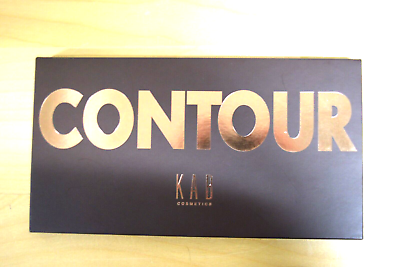 #ad Contour Face Palette 8 Shade KAB COSMETICS Vol. I Mirror Full Size NEW in Box