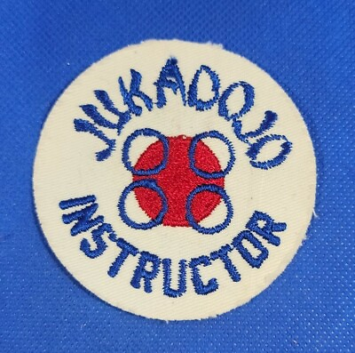 #ad Juka Dojo Instructor vintage Patch