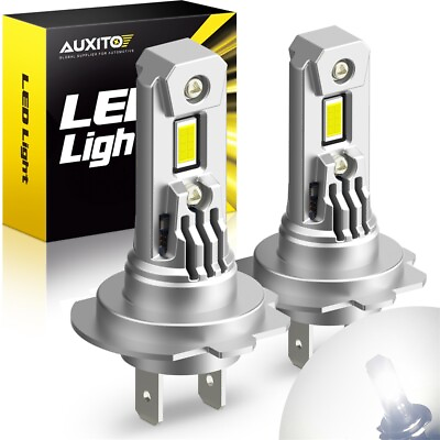 #ad 1 2Set H7 Xenon White LED Headlight Bulbs 60W 6000K For BMW E90 F30 328i 330i 33 $7.21