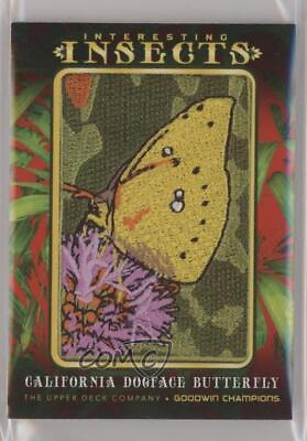 #ad 2022 Upper Deck Goodwin Champions Tier 5 California Dogface Butterfly Patch