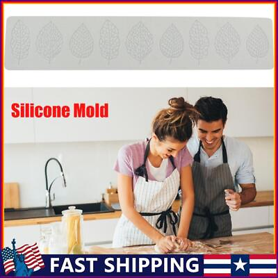 #ad Silicone Leaf Shape Fondant ​Molds Chocolate Mould for Cake Pastry Decoration
