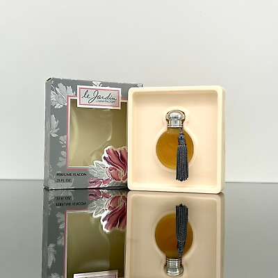 #ad LE JARDIN by MAX FACTOR Women 0.25oz Rare Perfume Flacon Discontinued HD38