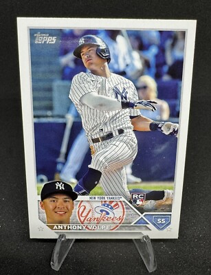 #ad 2023 Topps Series 2 #460 Anthony Volpe RC New York Yankees