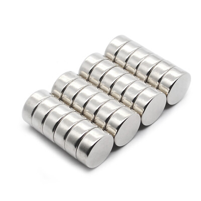 #ad 2 50pcs 20x8mm Super Strong Powerful Rare Earth Neodymium Round Disc Magnets N50 $44.99