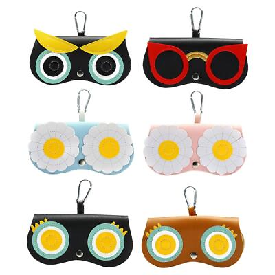 #ad Soft PU Leather Eyeglasses Sunglasses Reading Glasses Case Pouch Storage B HOT