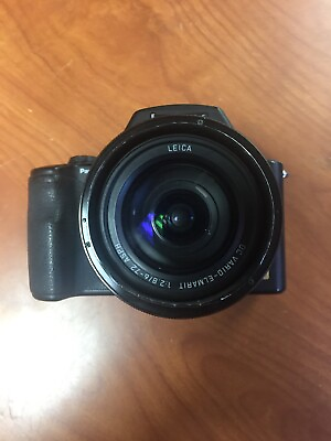 #ad Panasonic Lumix DMC FZ15 4 MP Digital Camera Black For Parts Only