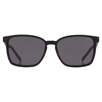 #ad Hugo Boss Grey Square Men#x27;s Sunglasses HG 1128 S 0003 IR 56 HG 1128 S 0003 IR 56