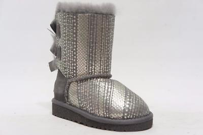 #ad UGG AUSTRALIA SHORT BAILEY BLING BOW # 1004797 BOOTS SHOES 23.5 7