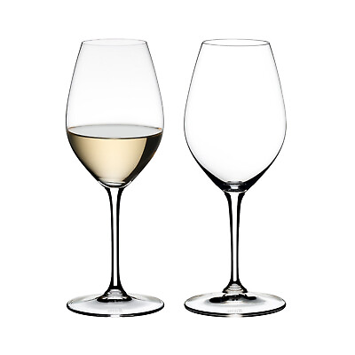 #ad Riedel Wine Friendly White WineChampagne Wine Glasses Set of 2