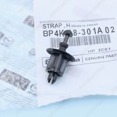 #ad Genuine MAZDA OEM Lift Gate Hanger Strap Clip Pin For Mazda 3 BP4K 68 301A 02