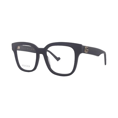 #ad Gucci GG0958O Black Eyeglasses Frames 52mm 18mm 145mm 004