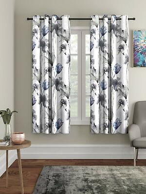 #ad Polyester Curtains Eyelet Bedroom Ring Ready Made Living Room Curtains All Size