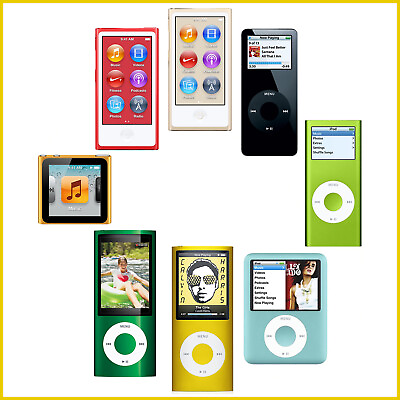 #ad Apple iPod Nano 1st 2nd 3rd 4th 5th 6th 7th 8th New Battery Installed