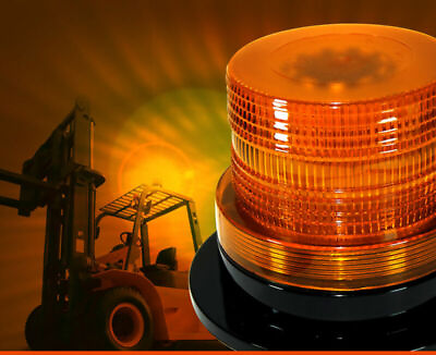 #ad 48 LED Warning Lights Strobe Beacon Light Rooftop Emergency Warning Hazard Amber $15.32