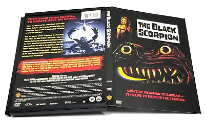 #ad The Black Scorpion DVD 2003 Richard Denning Snap Case Near Mint Disc