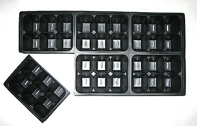 #ad Seed Starting Tray Insert 72 Deep Cells Growing Supply Propagation = 2 Trays
