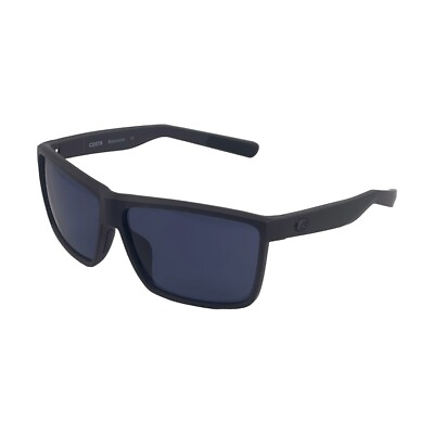 #ad COSTA Del Mar RINCONCITO Matte Grey Wrap Sunglasses 60mm 12mm 140mm