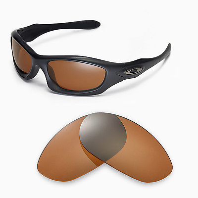 #ad New Walleva Polarized Brown Lenses For Oakley Monster Dog Sunglasses