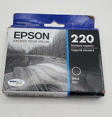 #ad Epson 220 T220120 D2 Black Ink Cartridge