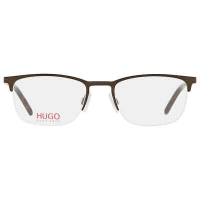 #ad Hugo Boss Demo Rectangular Men#x27;s Eyeglasses HG 1019 0FRE 53 HG 1019 0FRE 53