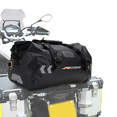 #ad Motorcycle Waterproof Duffel Saddle Bag Dry Tail Bag Duffel Bag 40L Large Size