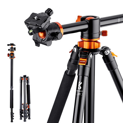 #ad Kamp;F Concept 72inch DSLR Tripod Monopod with 360° Ball Head Quick Release Plate