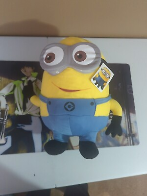 #ad Despicable Me 2 Minion DAVE Plush from Toy Factory 9quot; tall NEW with Tags
