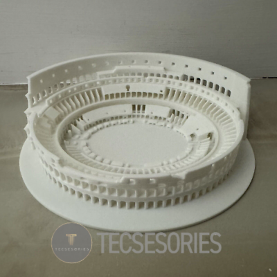 #ad Ancient Rome Italy Colosseum Coliseum 6in 3D Printed PLA Plastic