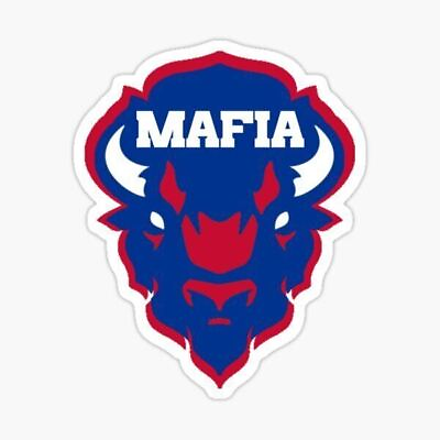 #ad Bills Mafia Buffalo Head Buffalo Bills NFL Football Sports Decal Sticker