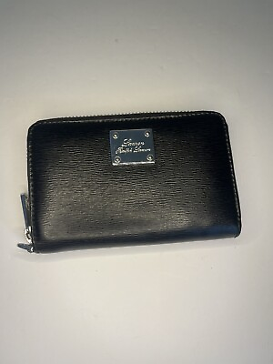 #ad ralph lauren wallet women black Leather Excellent Condition 5.5*3.5