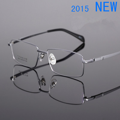 #ad Luxury Ultralight Full rim Titanium Eyeglass Frame for men Spectacles Glasses