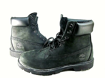 #ad Timberland Men#x27;s 6quot; Premium Black Riptide Galloper Waterproof Boots US Size 8 M