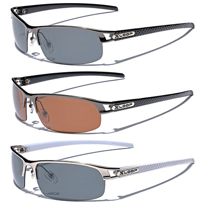 #ad #ad POLARIZED Metal Men Sunglasses Sport Fishing Golf Driving Anti Glare Glasses