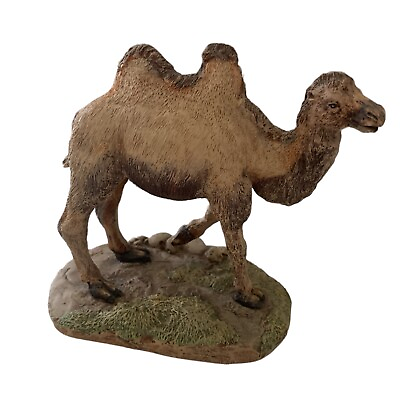 #ad Franklin Mint Wildlife Preservation Trust 1987 Camel Sculpture Vintage Figurine