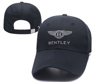 #ad Bentley Car Black Hat Baseball Cap Adjustable