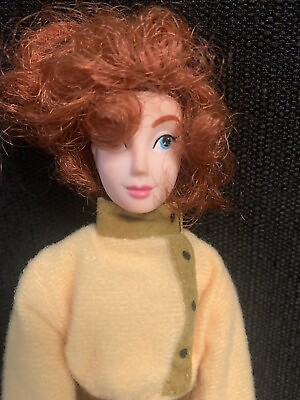 #ad Vintage Anastasia Anya 8” Doll Magically Growing Hair 90s Burger King Fox Disney