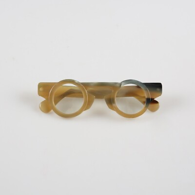 #ad Eyeglass Frames Round Retro Unique Handmade Horn Reading Glasses Frame Eyewear