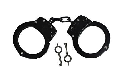 #ad Model 100 Chain Linked Handcuffs
