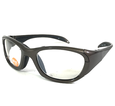 #ad Liberty Sport Eyeglasses Frames Morpheus II Shiny Brown Square Wrap 55 20 130