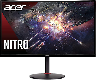 #ad Nitro XZ270 Xbmiipx 27quot; 1500R Curved Full HD 1920 X 1080 VA Zero Frame Gaming