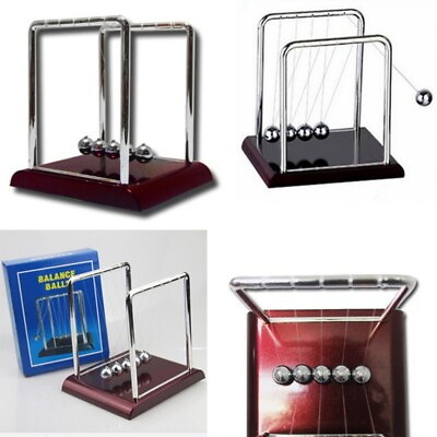 #ad Newton#x27;s Cradle Swinging Balls Pendulum for Relief Decor Desk Toys Balance Ball