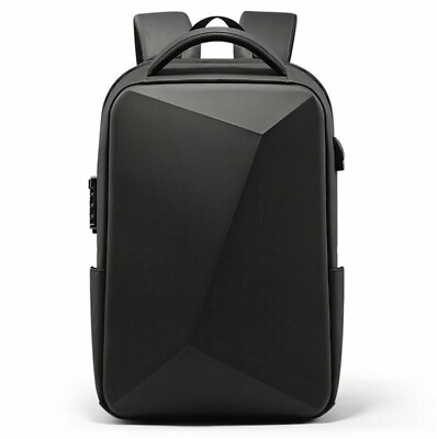 #ad Laptop Backpack Anti theft TSA Lock Waterproof USB Port Men Business Travel Bag $58.99